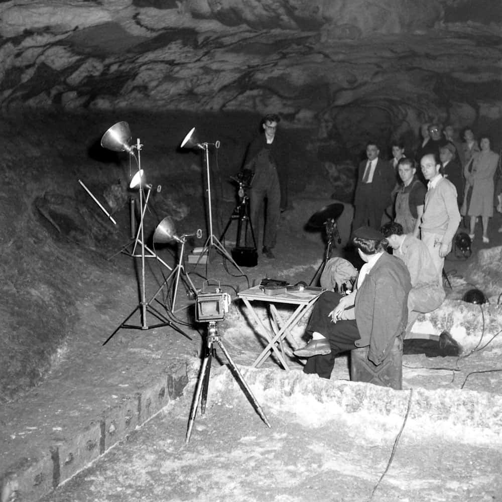 Stunning Ancient Artistry In Lascaux Caves Wallpaper