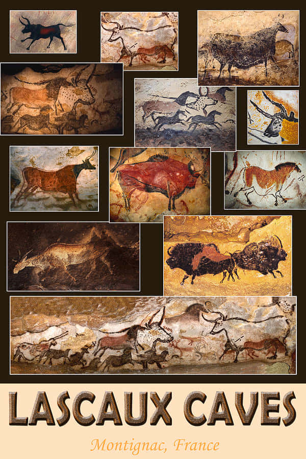 Stunning Archeological Artistry In The Lascaux Caves Wallpaper