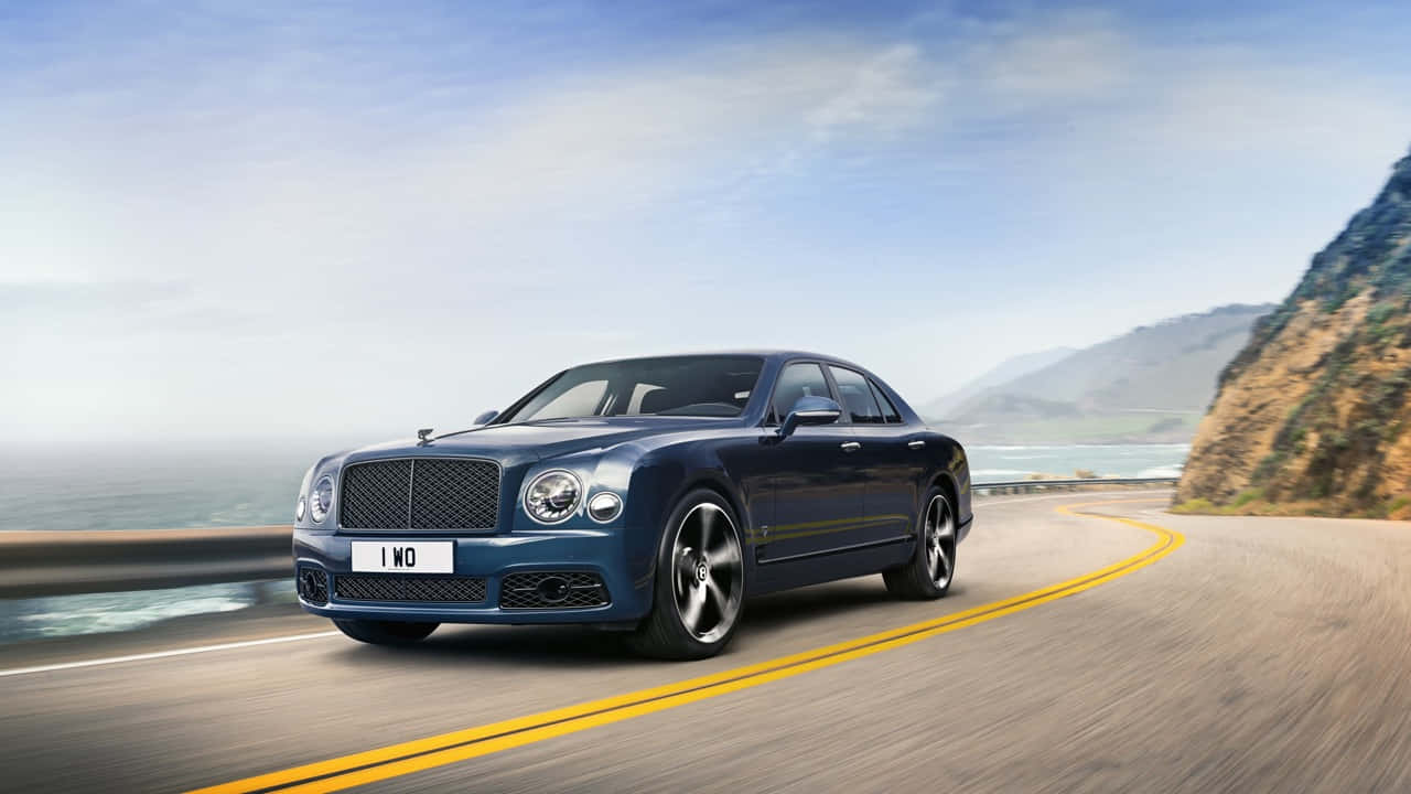 Stunning Bentley Mulsanne In Motion Wallpaper