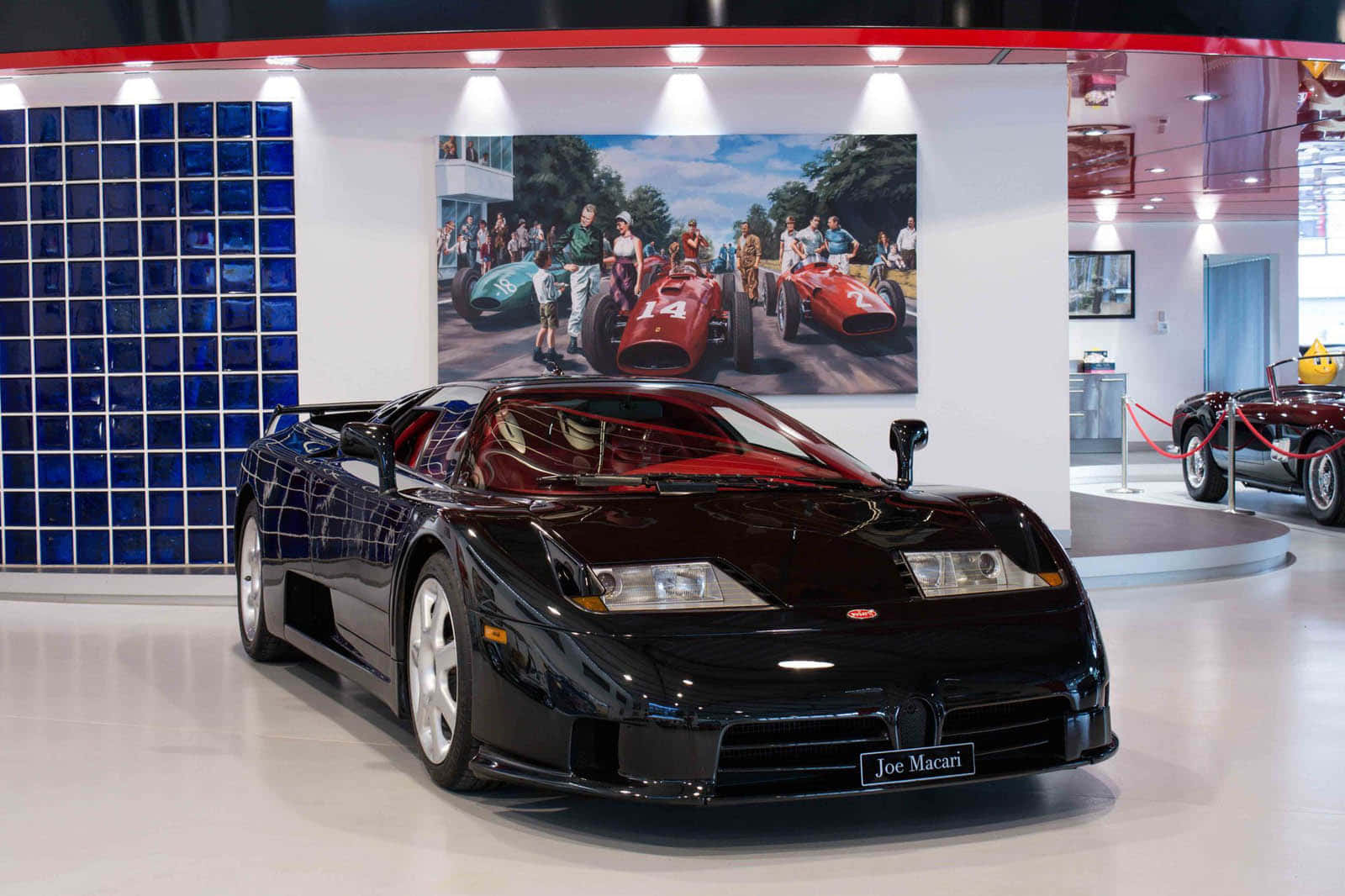 Stunning Bugatti Eb110 In Full Display Wallpaper