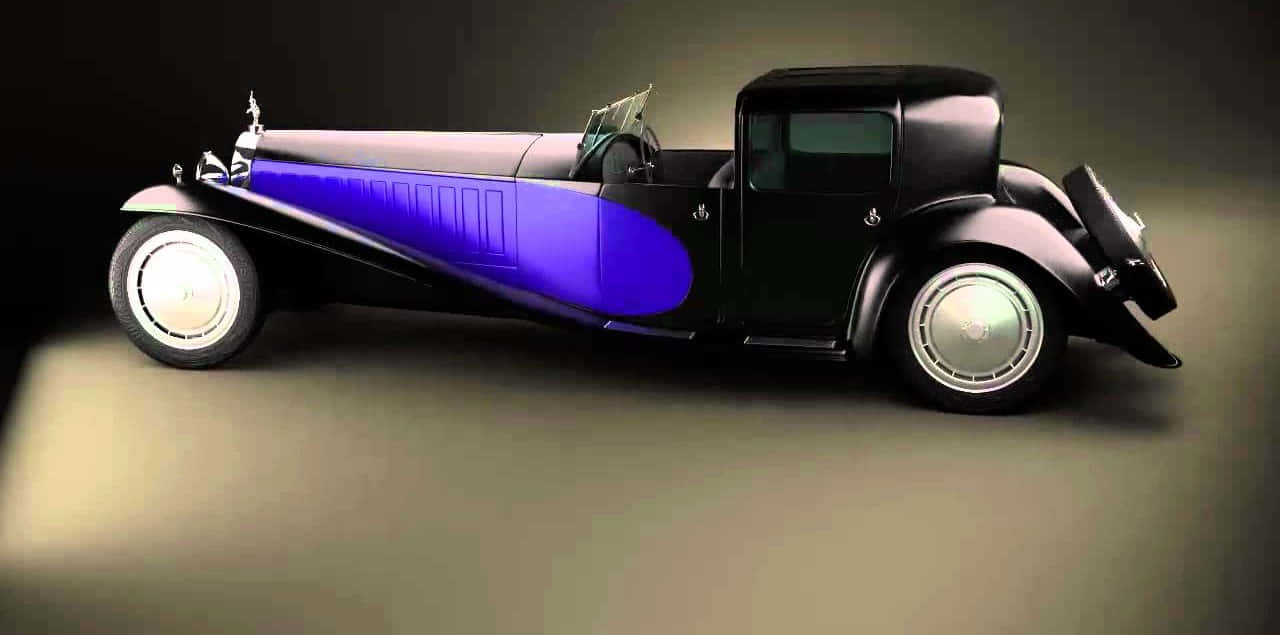 Stunning Bugatti Type 41 Royale In Motion Wallpaper