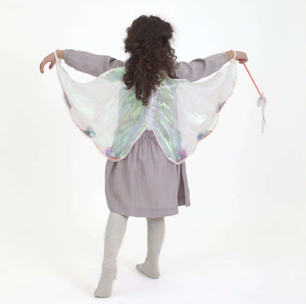 Stunning Butterfly Wing Dress Add's Glamour To Any Occasion