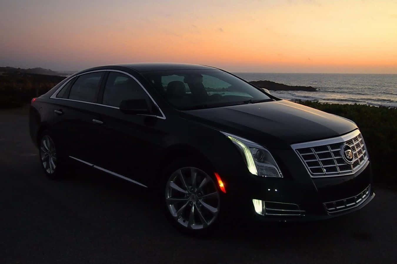 Stunning Cadillac Xts In Motion Wallpaper