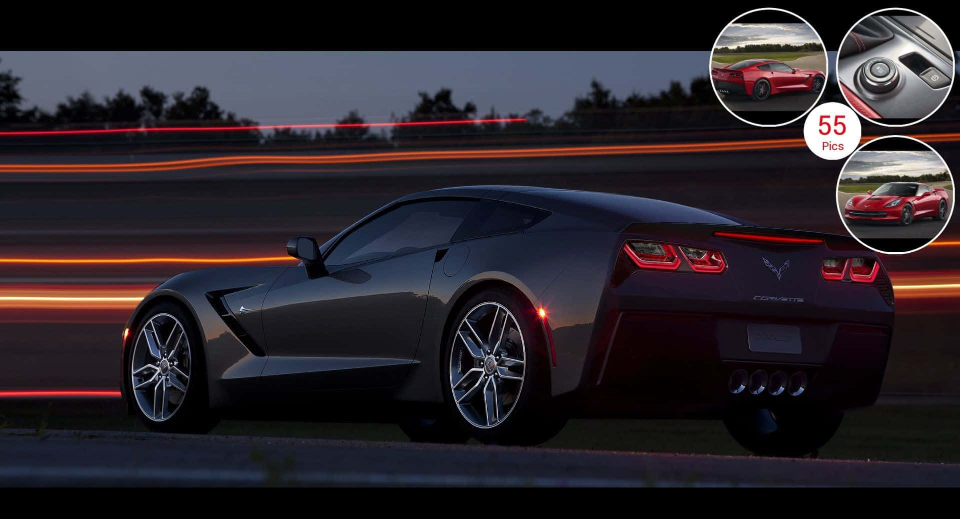 Stunning Chevrolet Corvette Stingray In Action Wallpaper