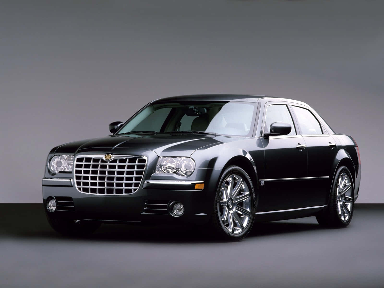 Stunning Chrysler 300 On The Road Wallpaper