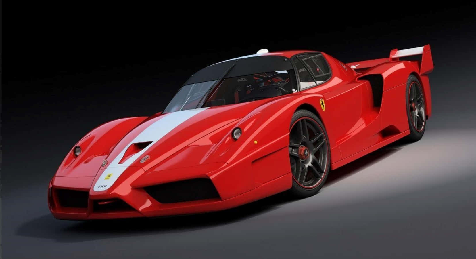 Stunning Ferrari Enzo In Red Wallpaper