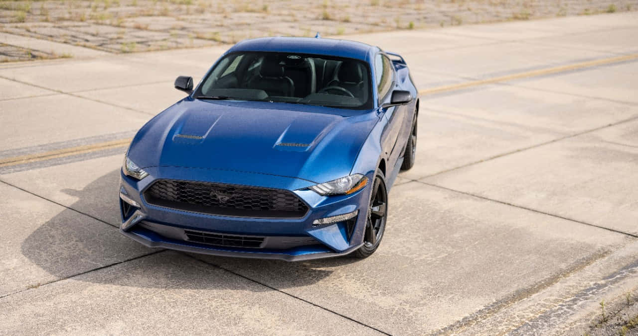 Stunning Ford Mustang California Special In Action Wallpaper