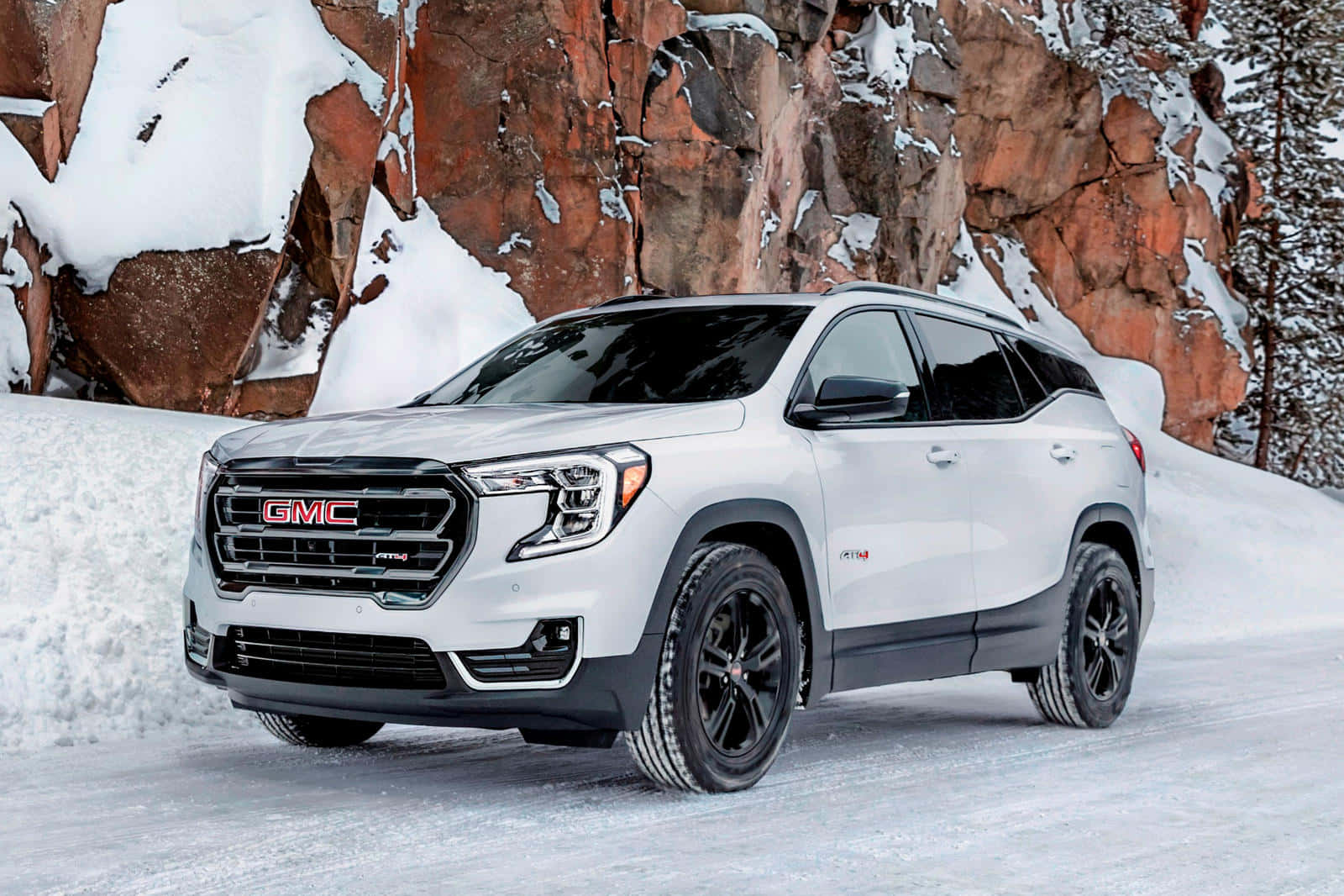 Stunning Gmc Terrain In Natural Setting Wallpaper