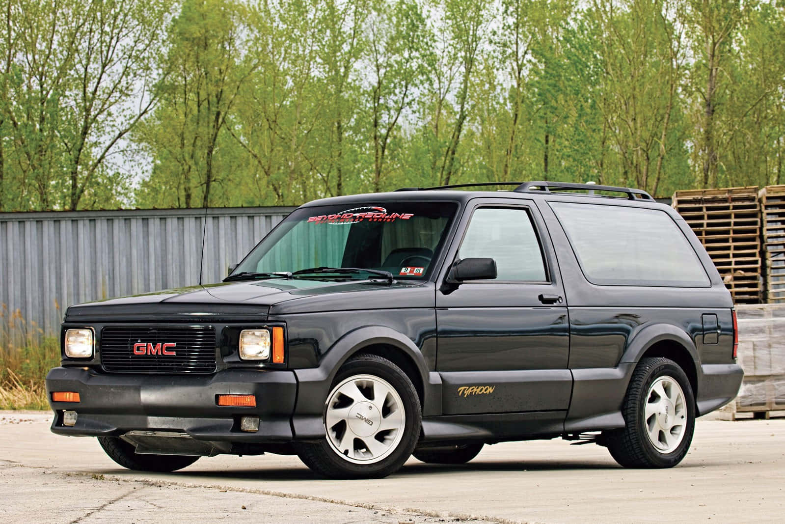 Stunning Gmc Typhoon In Action Wallpaper