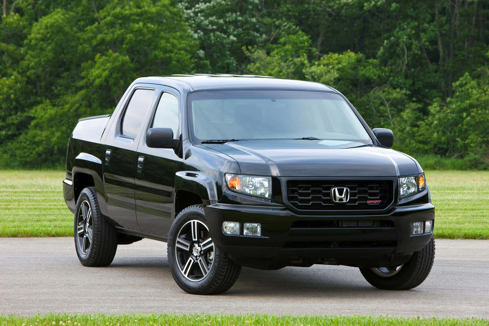 Stunning Honda Ridgeline In Scenic Landscape Wallpaper