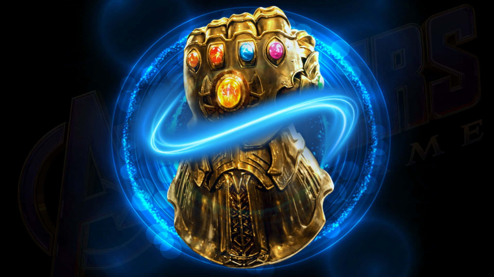 Stunning Infinity Gems Arranged In A Powerful Cosmic Line-up Wallpaper