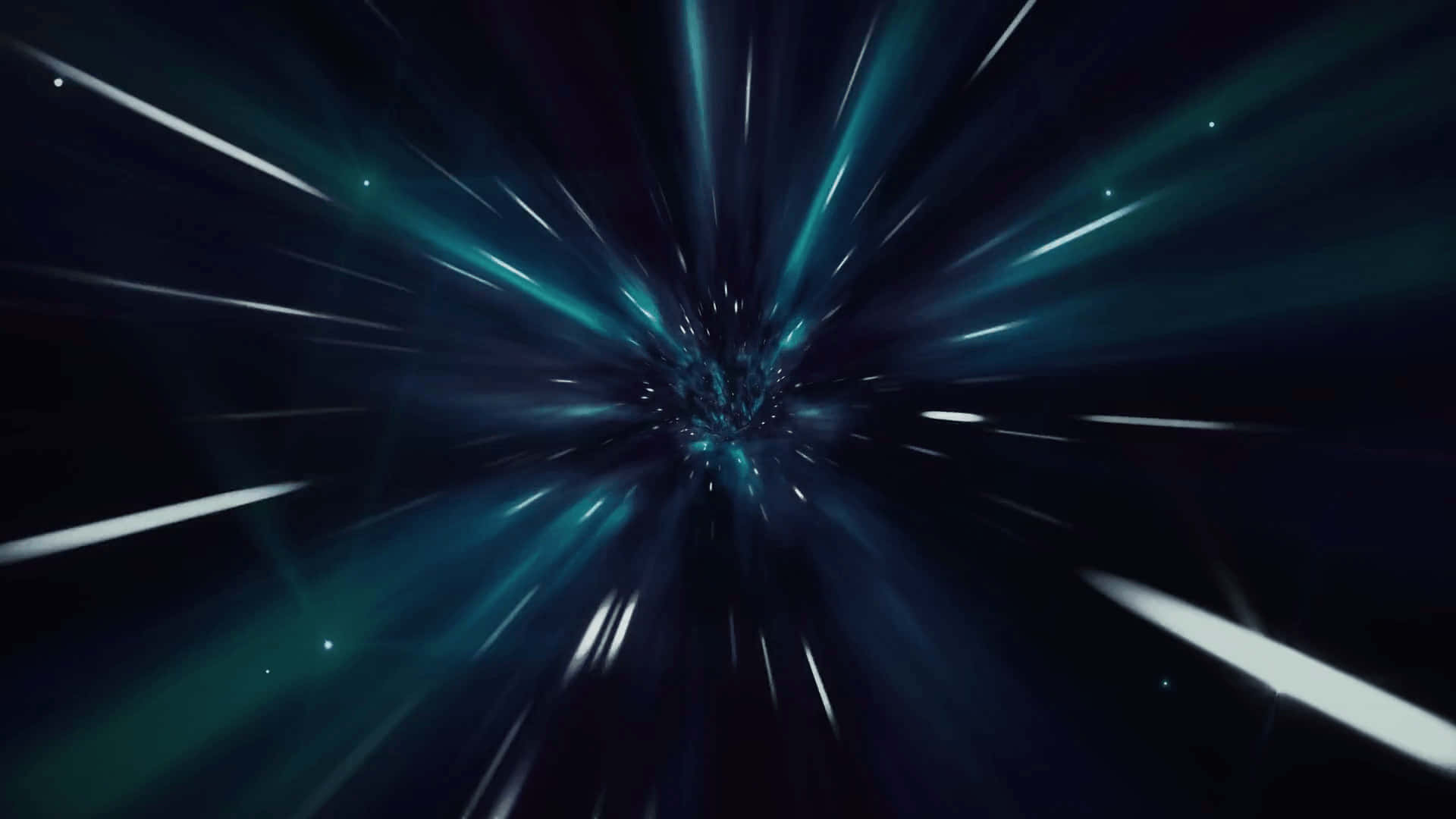 Stunning Interstellar Travel Through A Wormhole Wallpaper