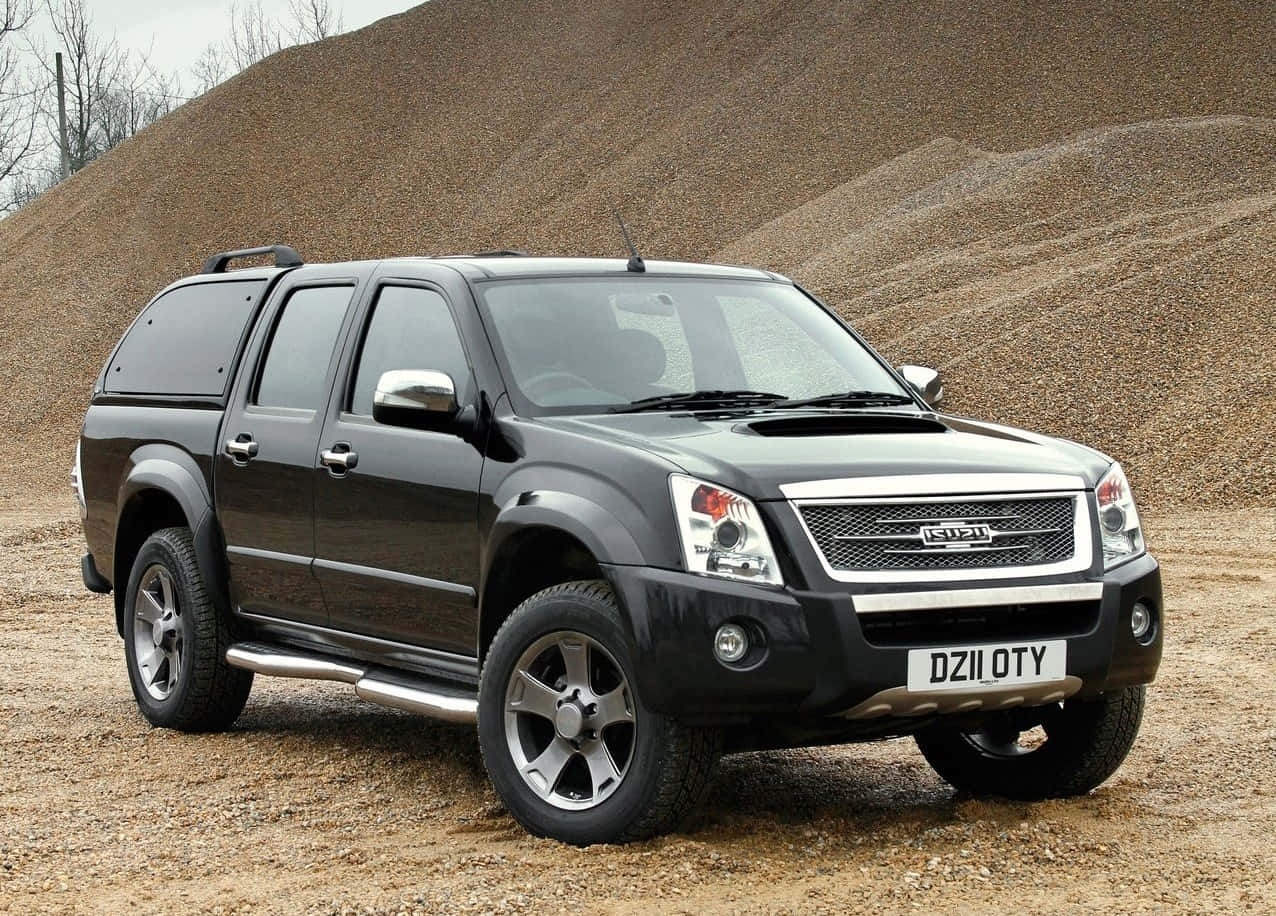 Stunning Isuzu Rodeo Cruising On Highway Wallpaper