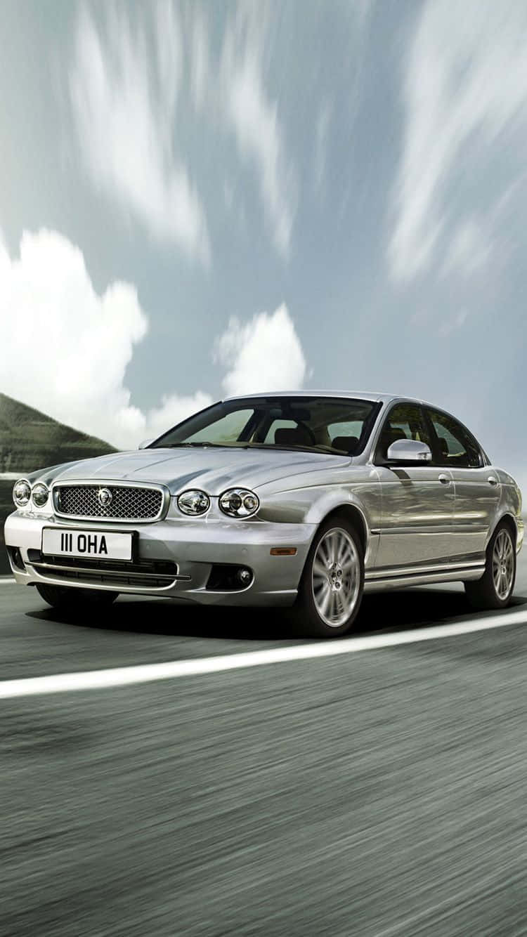 Stunning Jaguar X-type In Full Glory Wallpaper