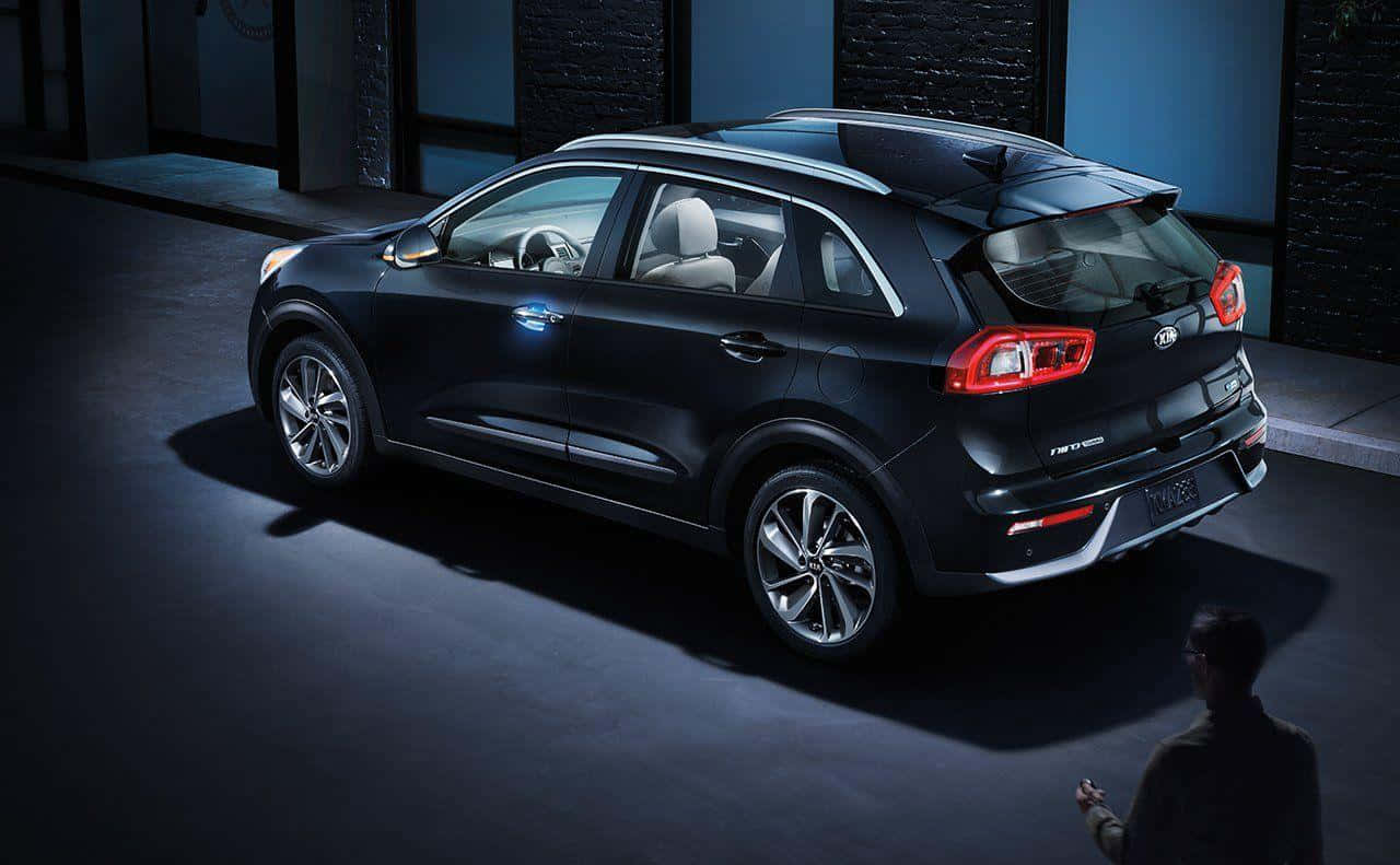 Stunning Kia Niro Electric Vehicle On The Road Wallpaper