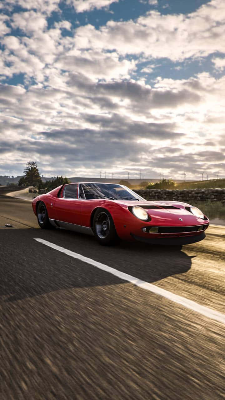 Stunning Lamborghini Miura In Its Prime Wallpaper