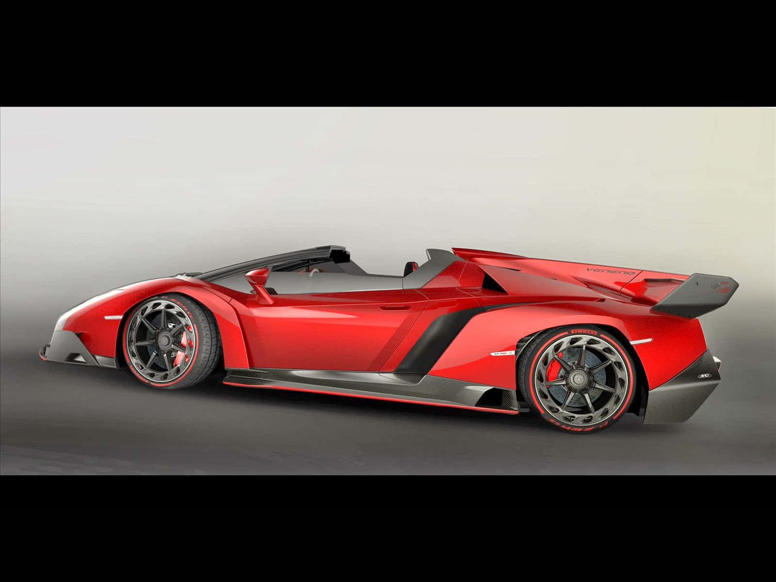 Stunning Lamborghini Veneno In Action Wallpaper