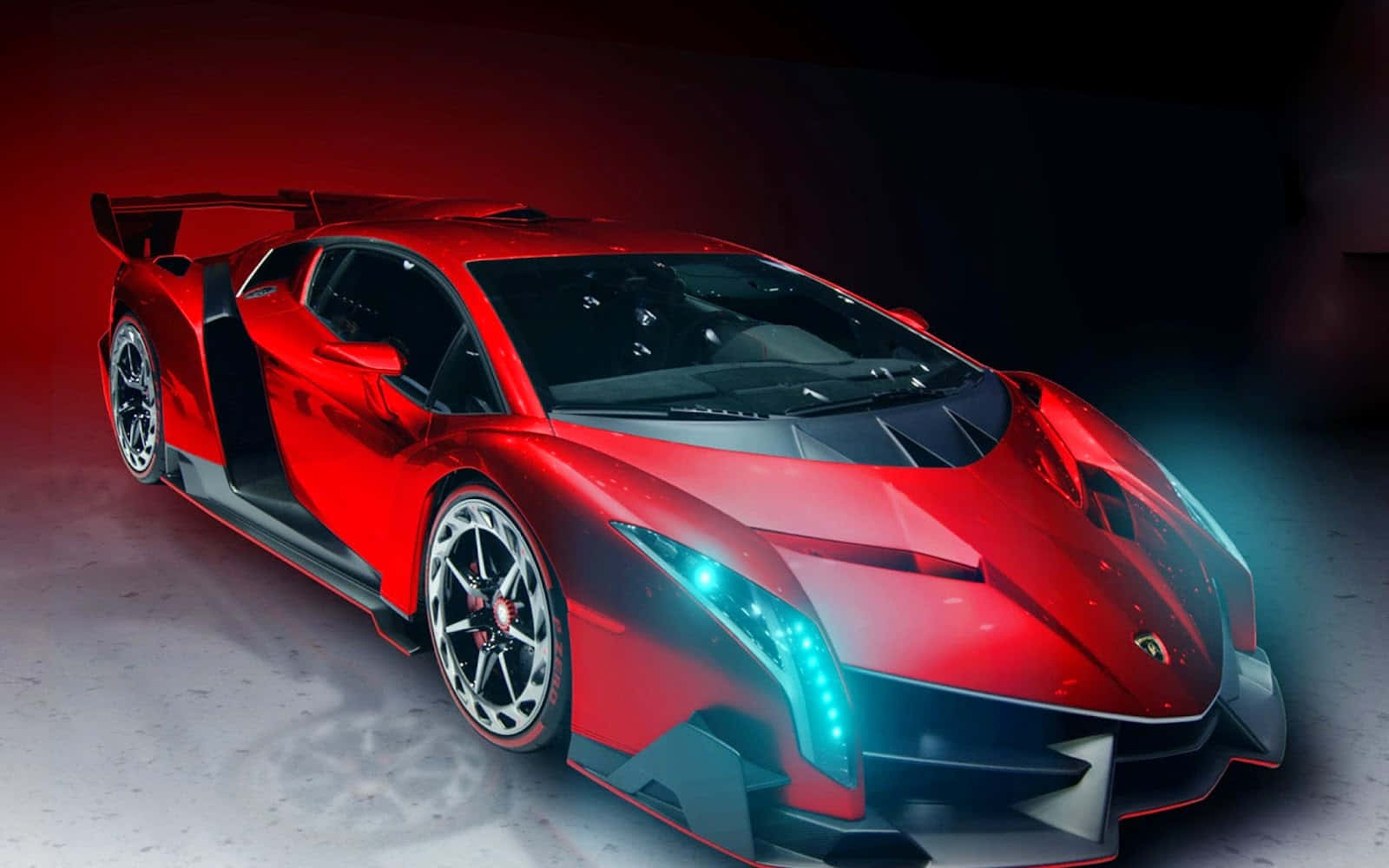 Stunning Lamborghini Veneno In Motion Wallpaper