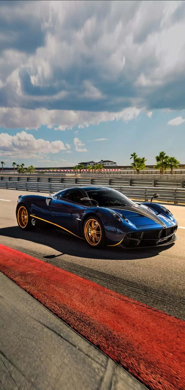 Stunning Pagani Huayra Roadster Bc In Action Wallpaper