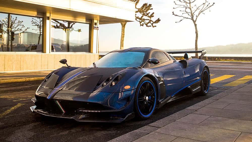 Stunning Pagani Huayra Roadster Bc In Action Wallpaper