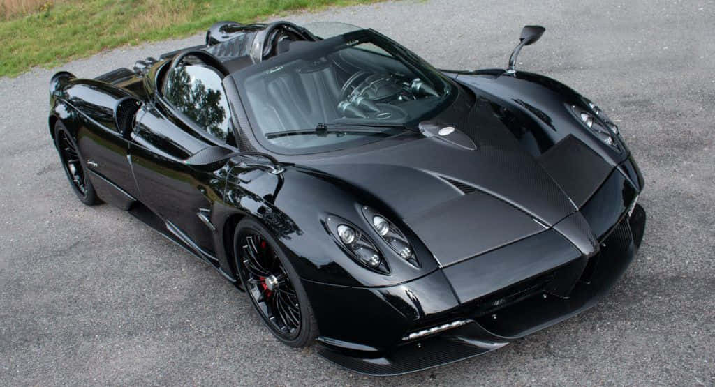 Stunning Pagani Huayra Roadster Bc In Action Wallpaper