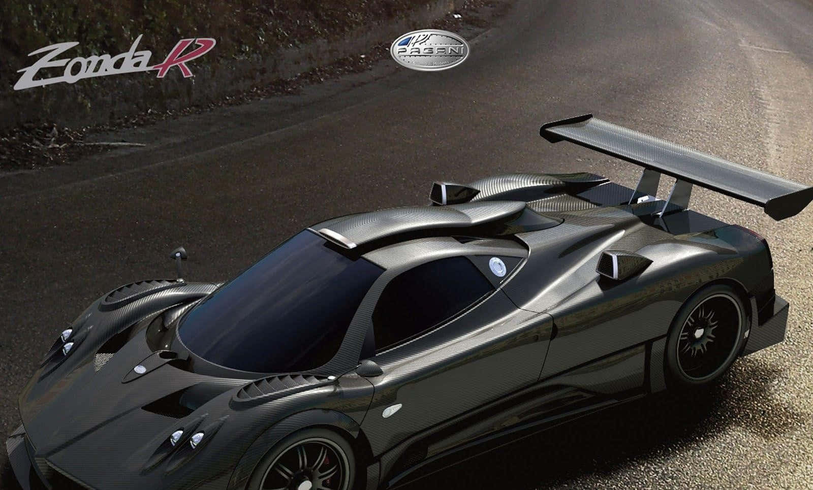 Stunning Pagani Zonda F Racing On Track Wallpaper