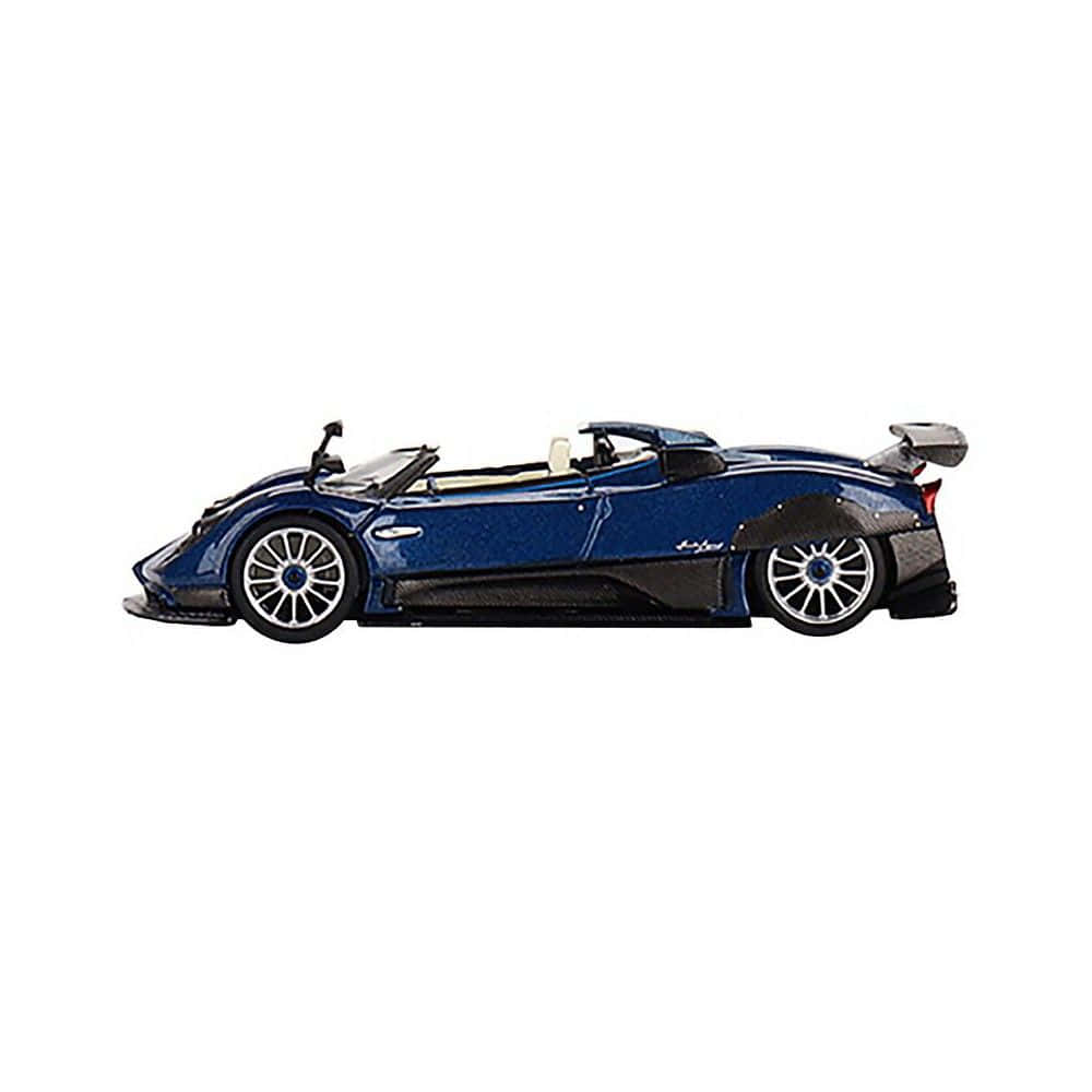 Stunning Pagani Zonda Tricolore In Action Wallpaper