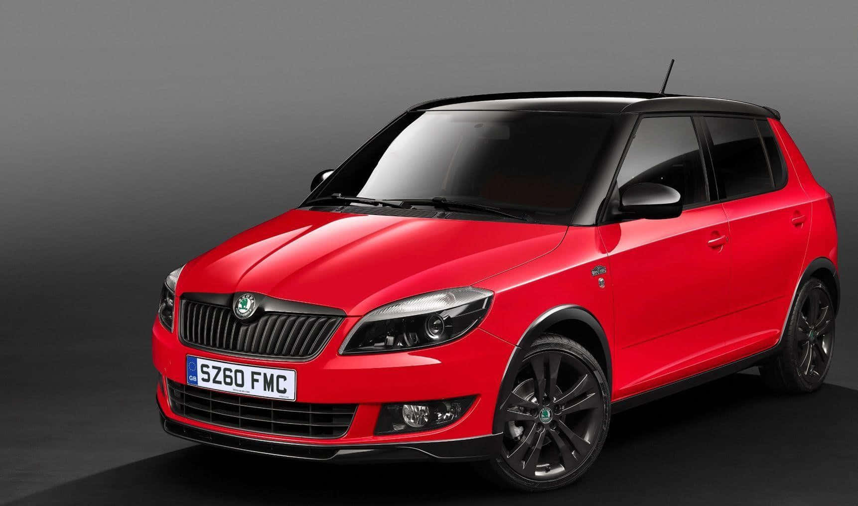 Stunning Performance - New Skoda Fabia Showcased In Urban Setting Wallpaper