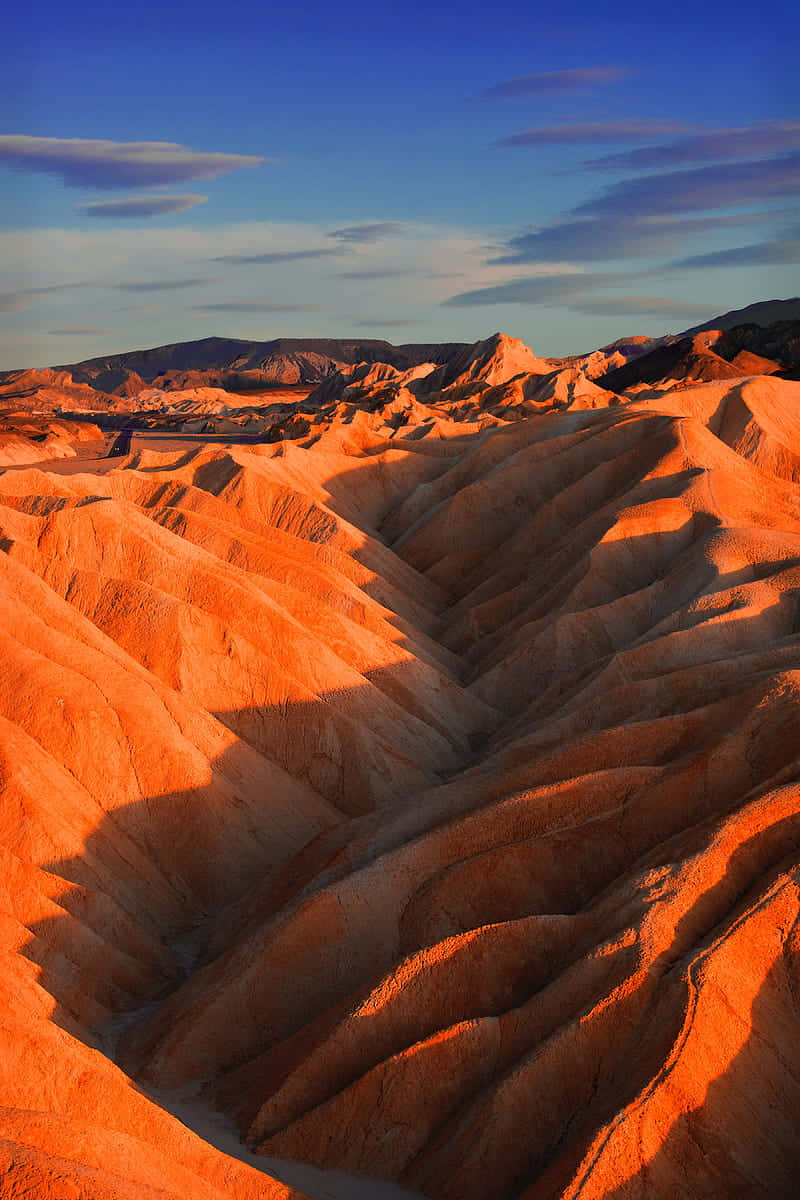 Stunning Photo Of Geomorphic Landscape Wallpaper