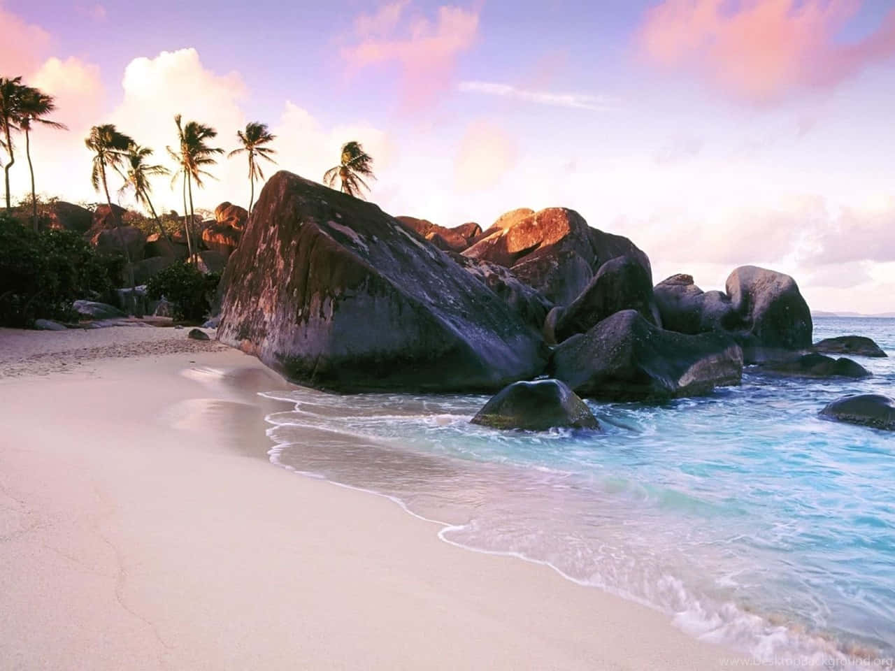 Stunning Seychelles Beach Paradise Wallpaper