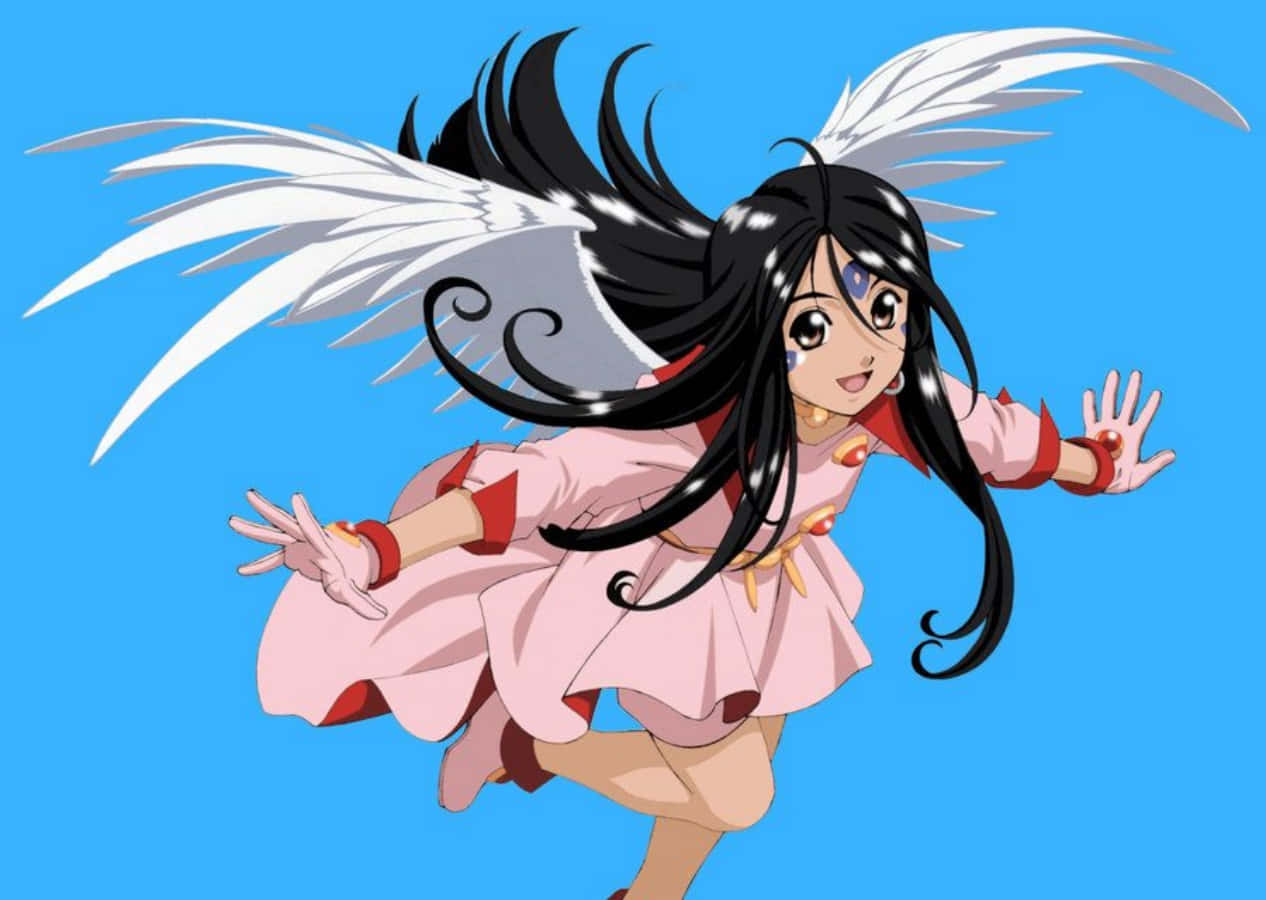 Stunning Skuld From Ah My Goddess Animation Series Wallpaper