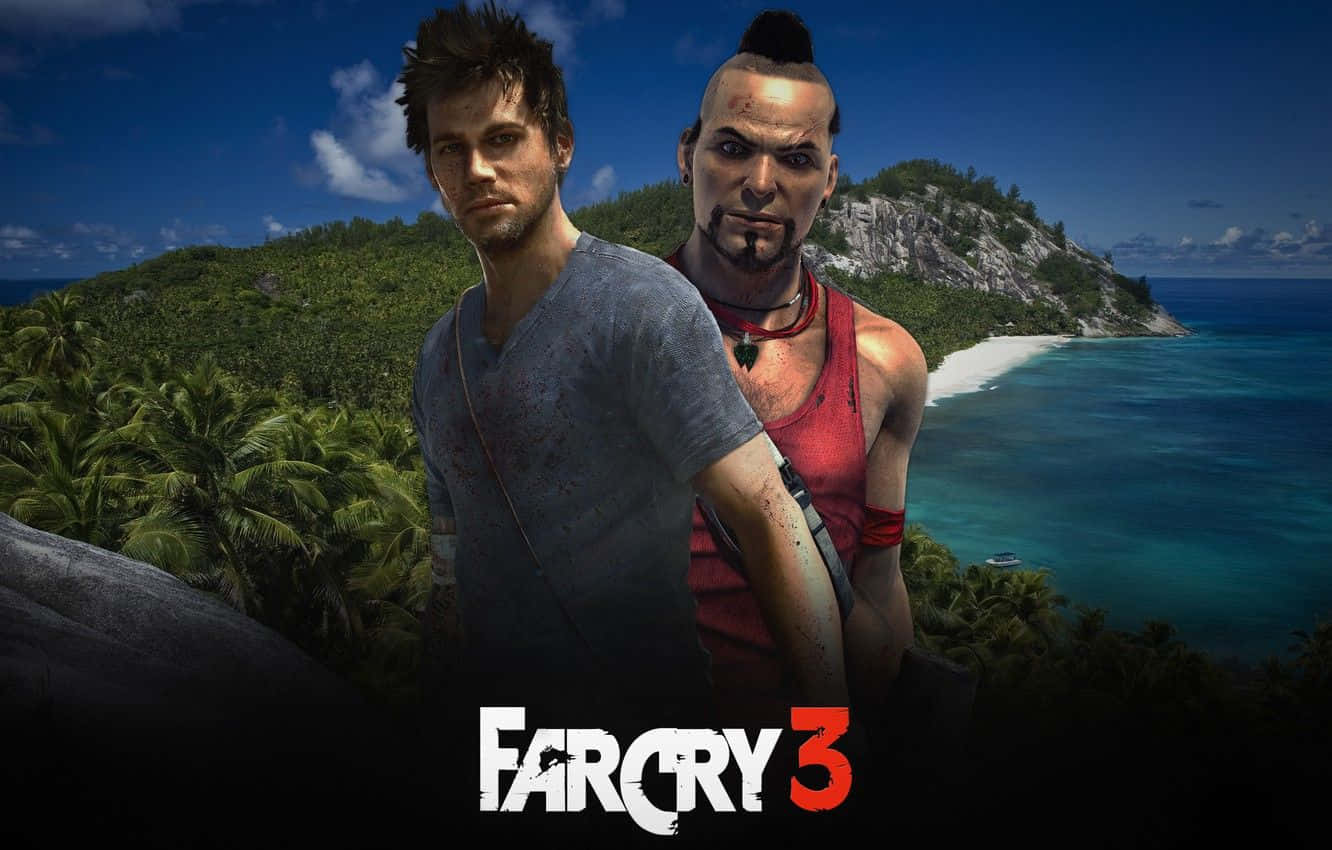 Stunning View Of The Vibrant And Mysterious Rook Island In Far Cry 3 Wallpaper