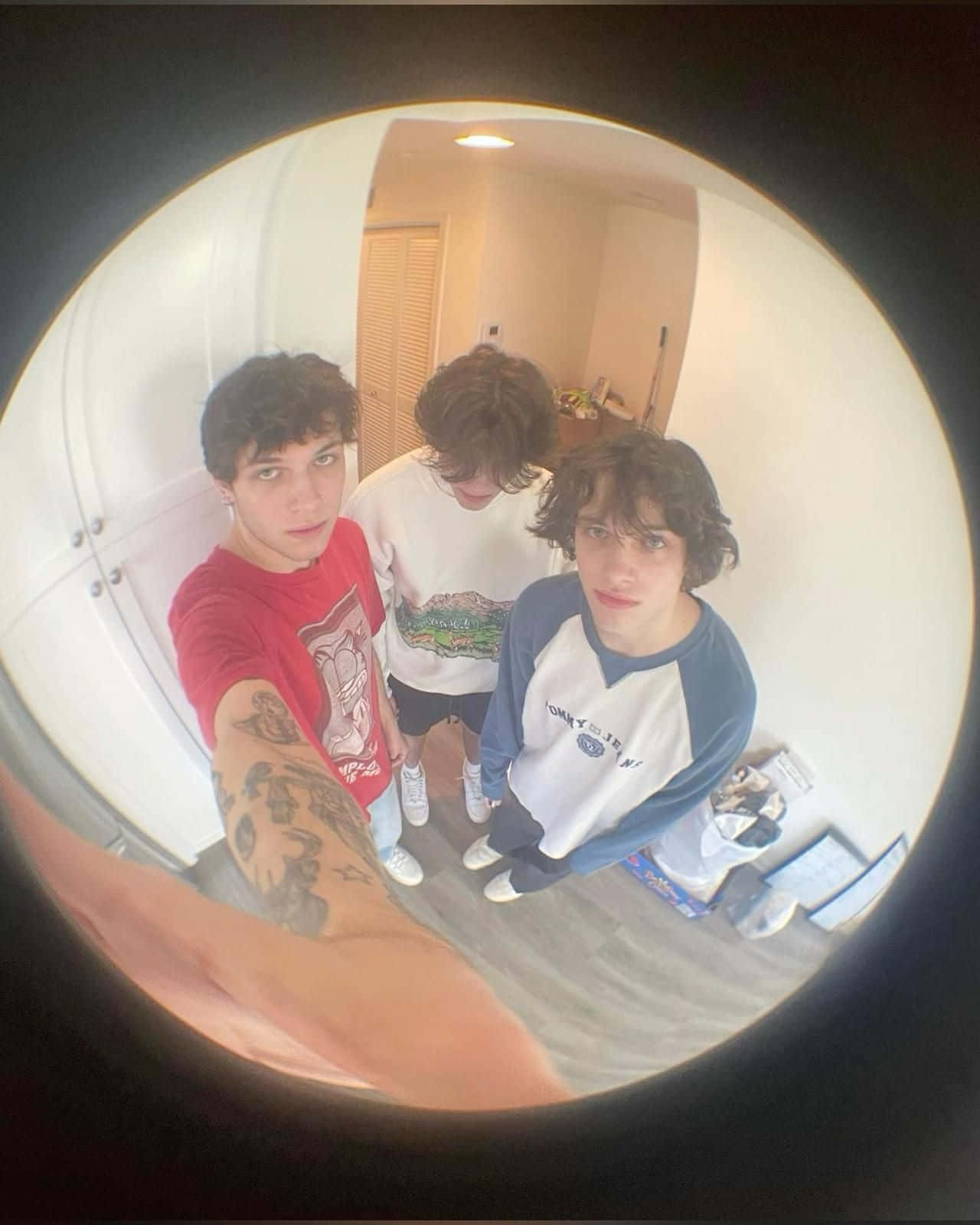 Sturniolo_ Triplets_ Fisheye_ Selfie Wallpaper