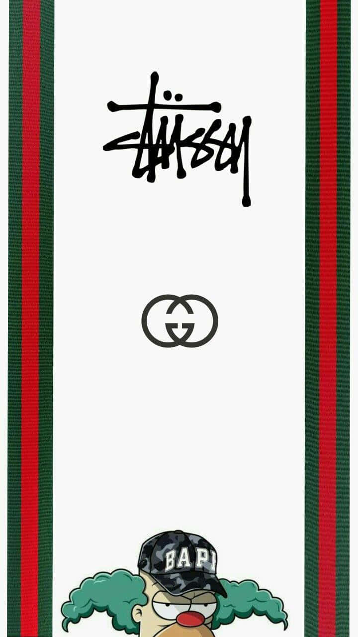 Stussy Gucci Crossover Artwork Wallpaper