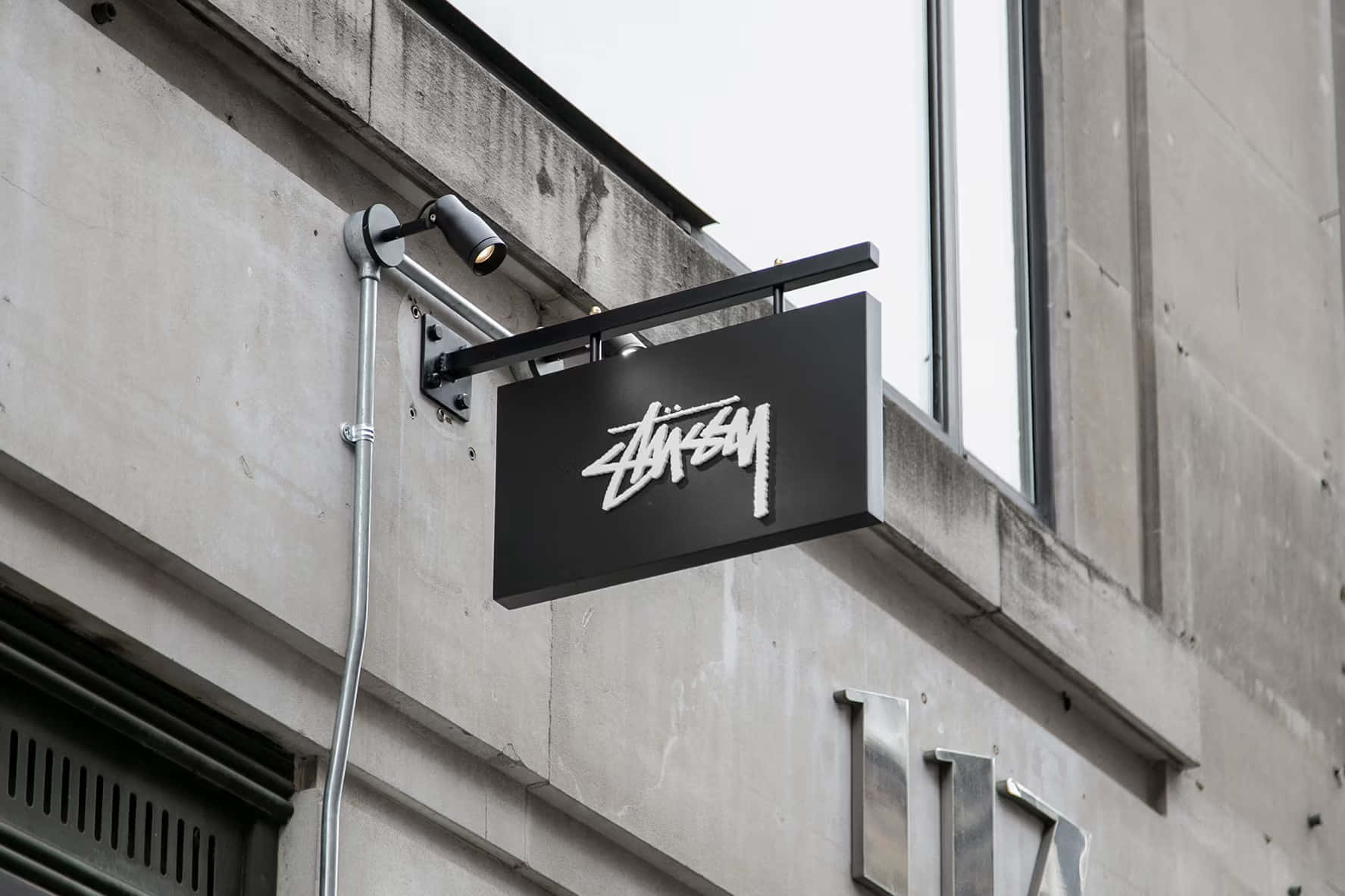 Stussy Storefront Signage Wallpaper