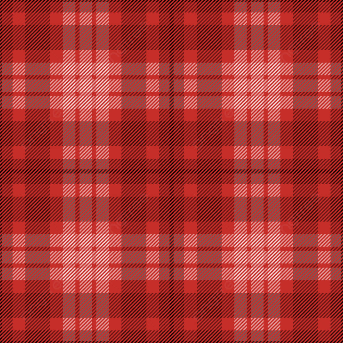 Stylish Black And Red Plaid Wallpaper