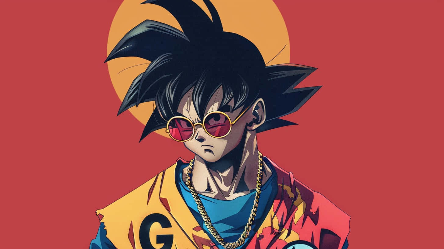 Stylish Gokuin Gucci Jacket Wallpaper