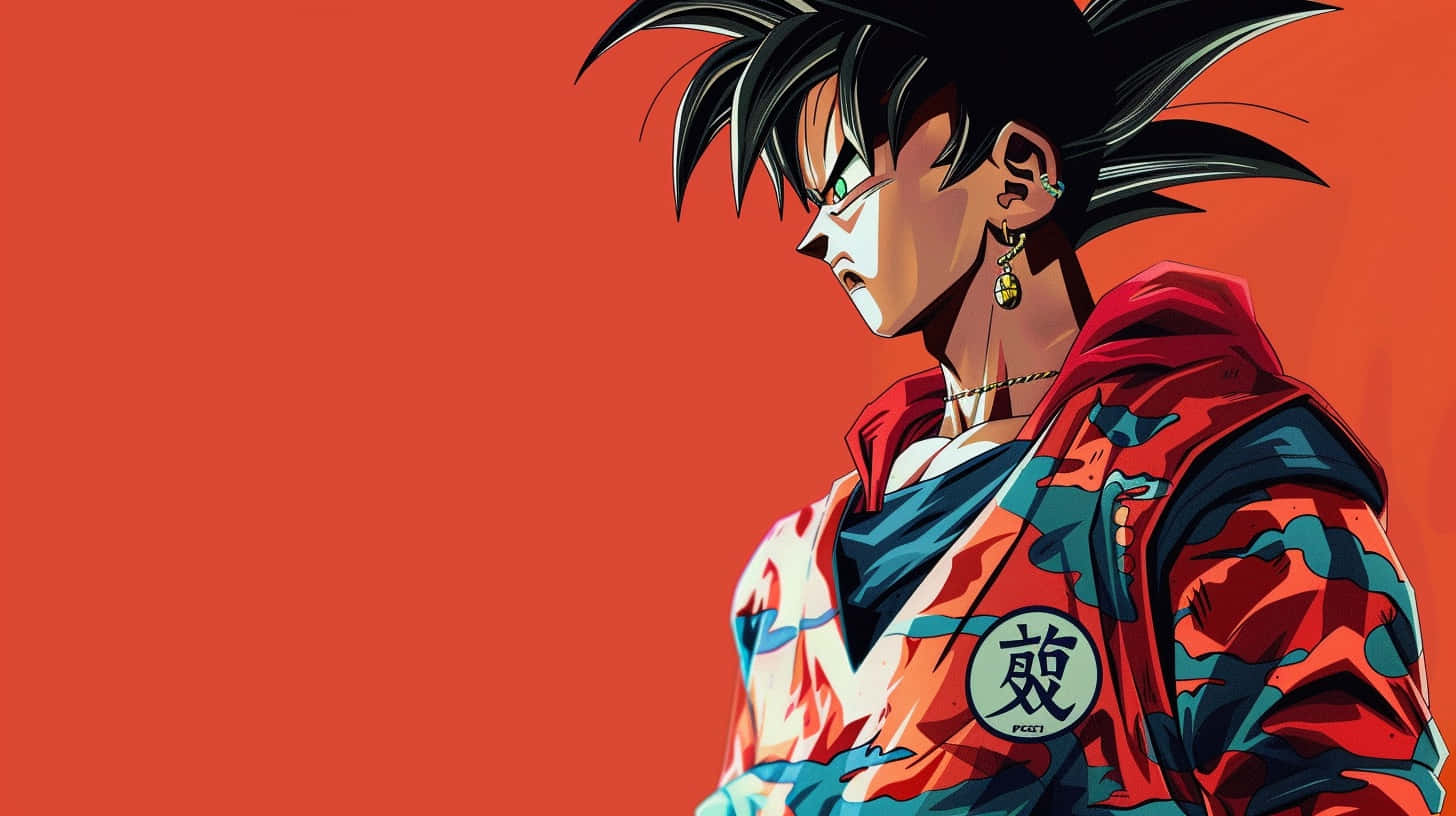 Stylish Gokuin Gucci Jacket Wallpaper