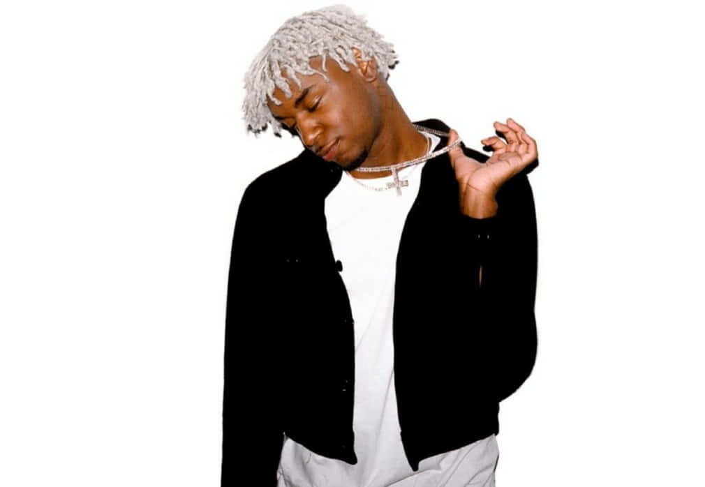 Stylish Manwith Blonde Dreads Wallpaper