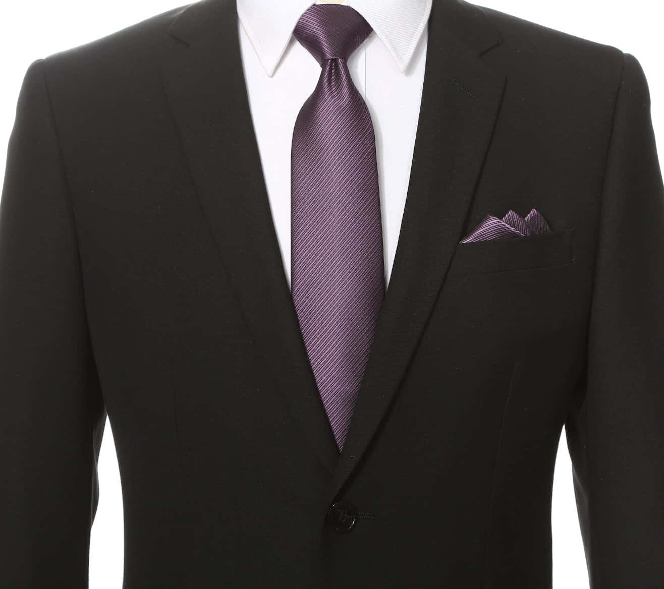 Suave Up Your Look With The Perfect Purple Tie. Wallpaper