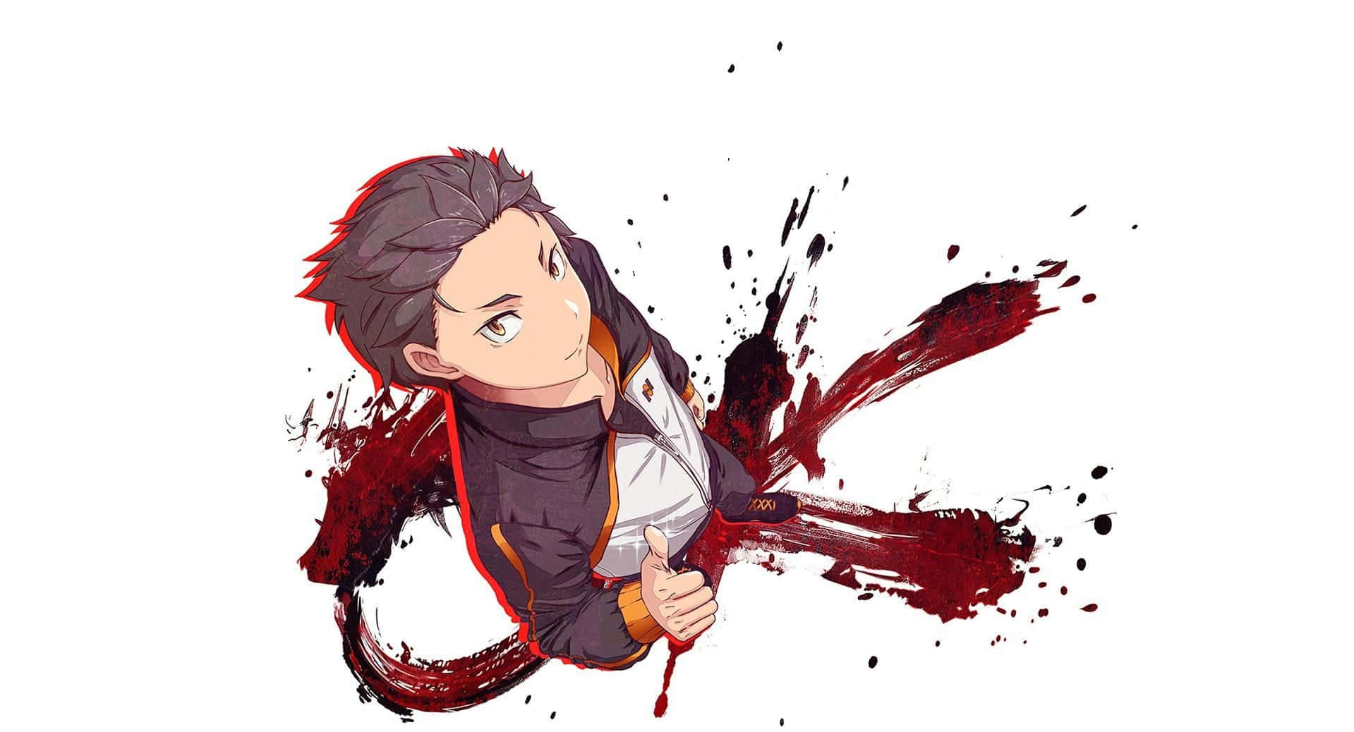 Subaru Natsuki From Re:zero In Action Wallpaper