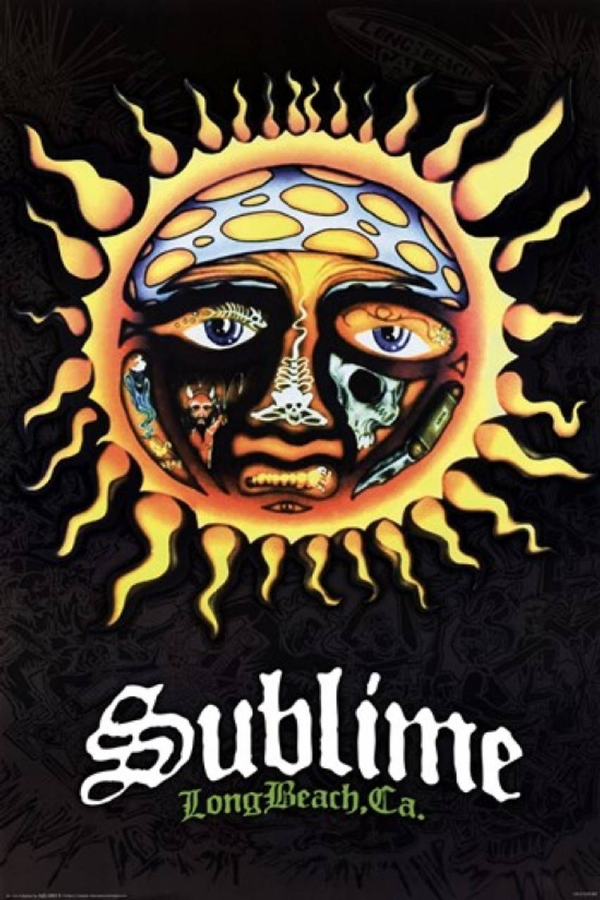 Sublime Logo On Textured Black Background Wallpaper