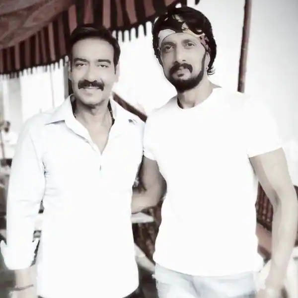 Sudeep And Arjay Devgn Wallpaper