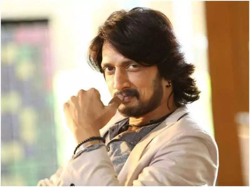 Sudeep Thumb On Lip Wallpaper