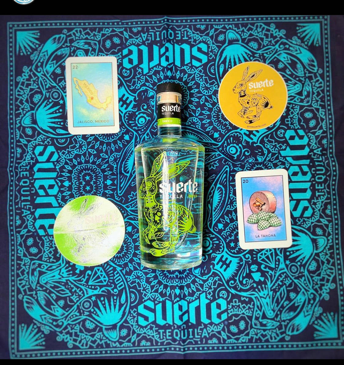 Suerte Tequila Brand Merchandise Wallpaper