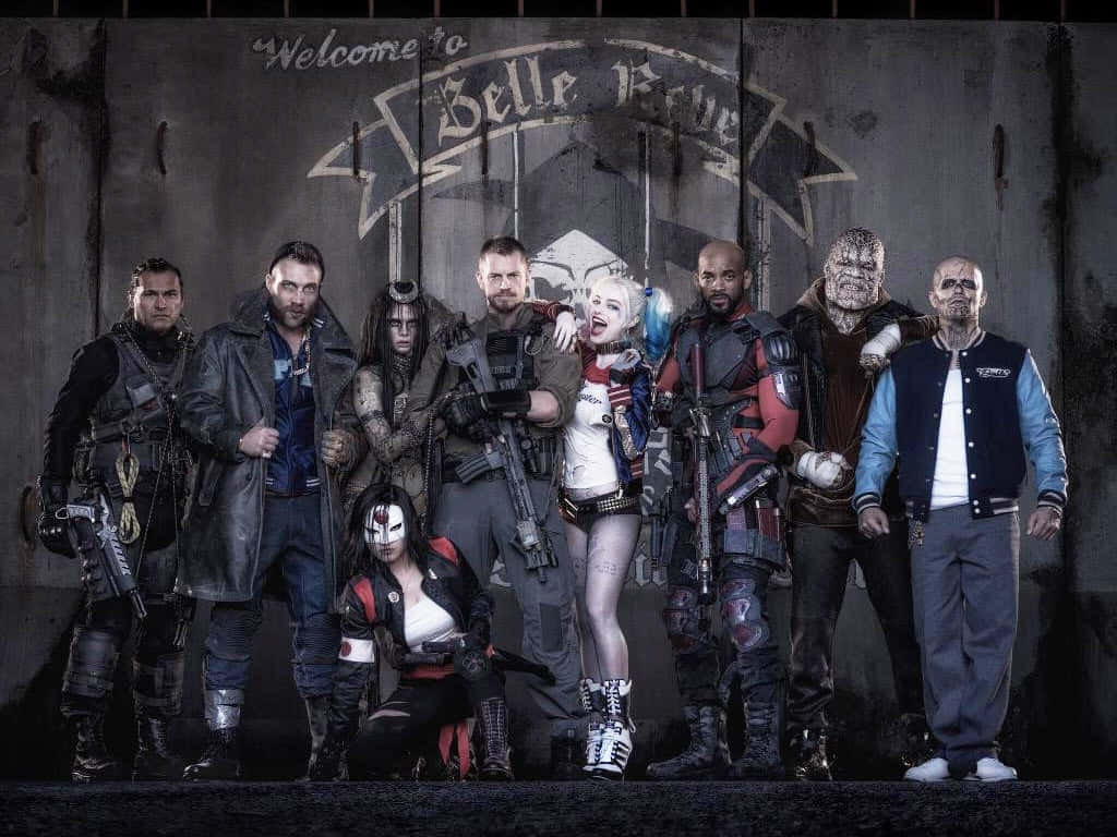 Suicide Squad Team Portrait Wallpaper