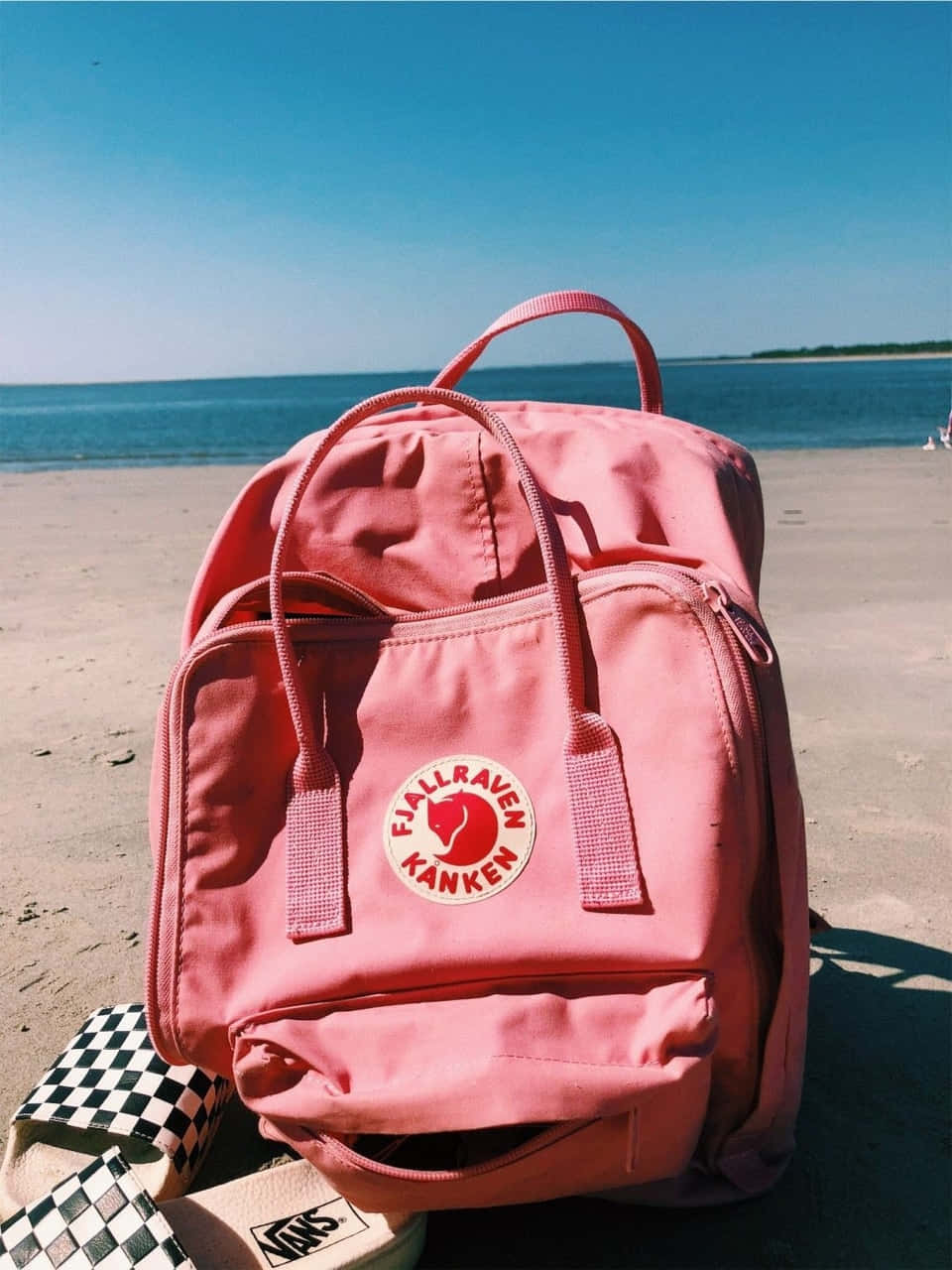 Summer Beach Backpack Scene.jpg Wallpaper