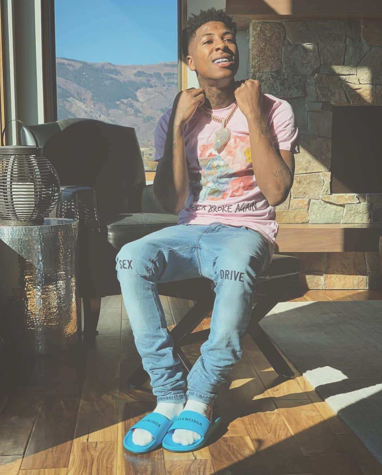 Sun-kissed Nba Youngboy Pfp Wallpaper