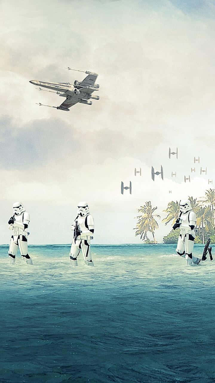 Sun-kissed Shores Of Scarif Wallpaper