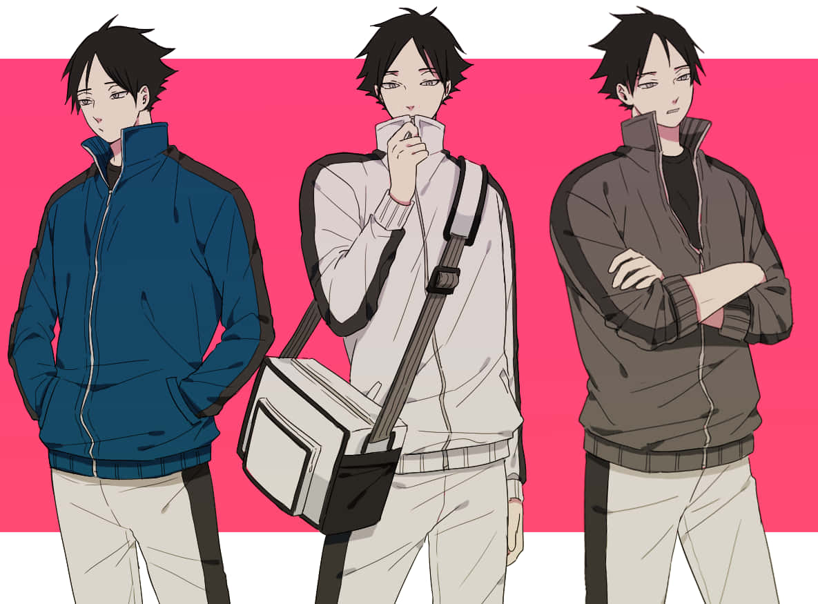 Suna Rintarou Three Random Outfits Wallpaper